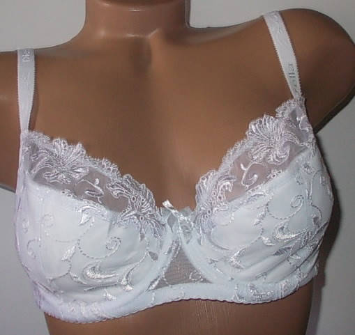 

Бюстгальтер Diorella 80С лифчик мягкая чашка белый на косточках с кружевом бюстгалтер