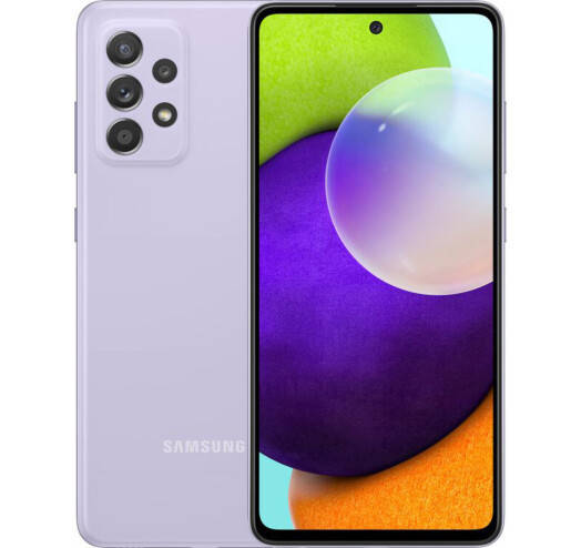 

Смартфон Samsung Galaxy A52 4/128GB Violet (SM-A525FLVDSEK), Фиолетовый