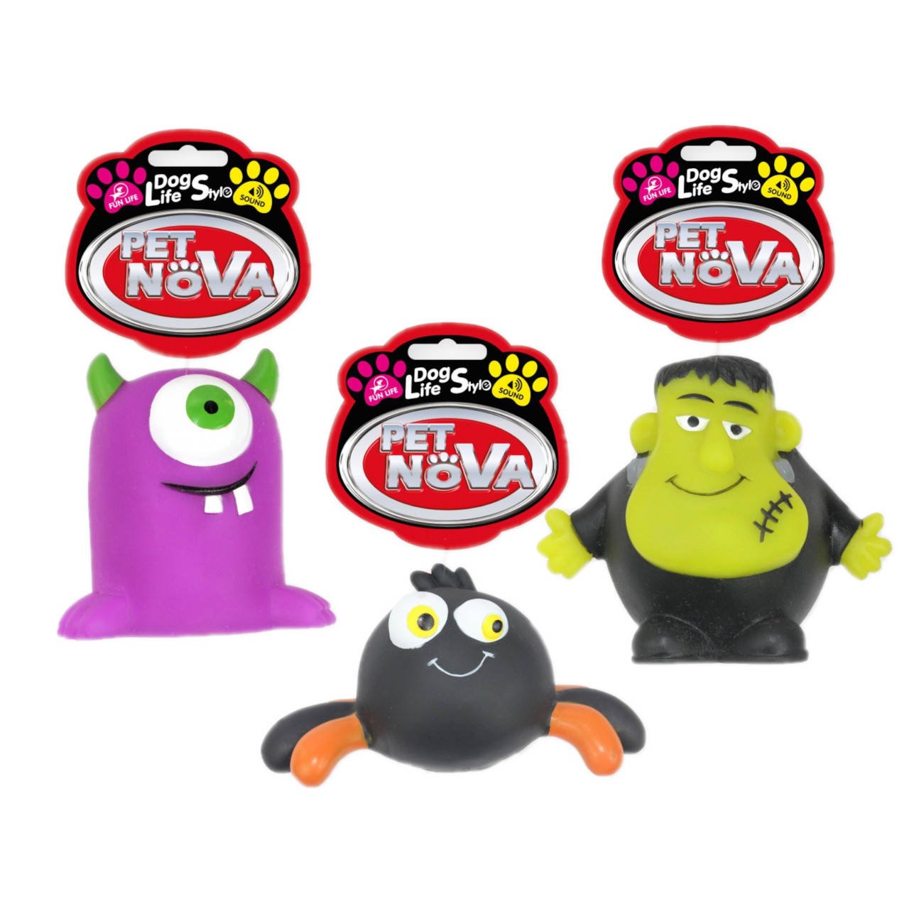 

Набор игрушек для собак Pet Nova «Монстрики»