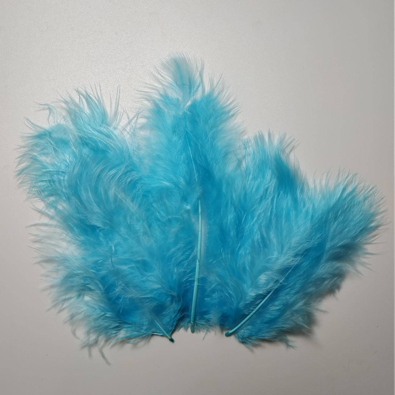 

Декоративные перья SoFun 5-10 см тиффани 100 шт, Голубой