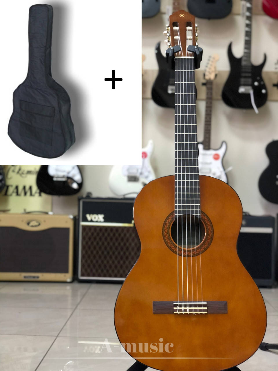 

Классическая гитара YAMAHA C40 + чехол