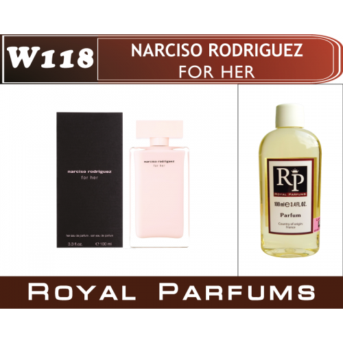 

Духи на разлив Royal Parfums W-118 «Narciso Rodriguez for her» от Narciso Rodriguez