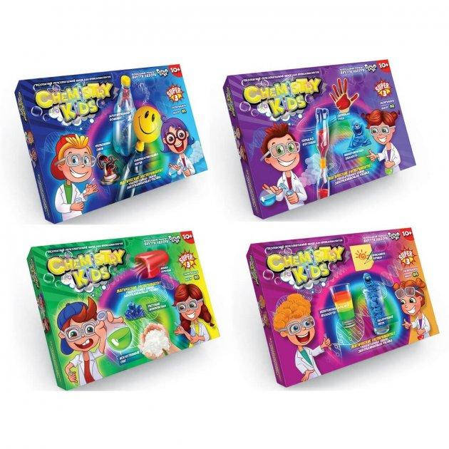 

Набор для проведения опытов "Chemistry Kids" химия/физика (10+) CHK-01-04 Danko toys