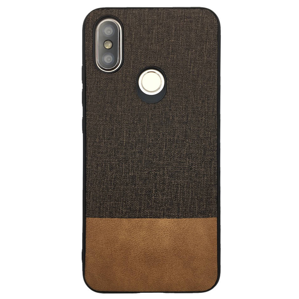 

Чехол-накладка DK-Case силикон Fabric Leather Gentleman для Xiaomi Mi A2 Lite (Redmi 6 Pro) (brown), Коричневый