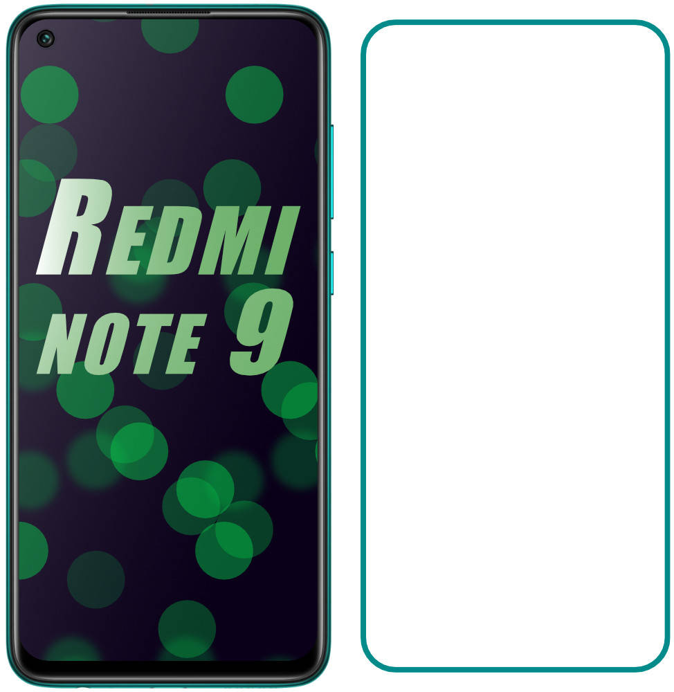 

Защитное стекло для Xiaomi Redmi Note 9 прозрачное (ксиоми редми нот 9)