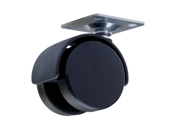 

Ролик с площадкой GIFF Mobili d=40 черный