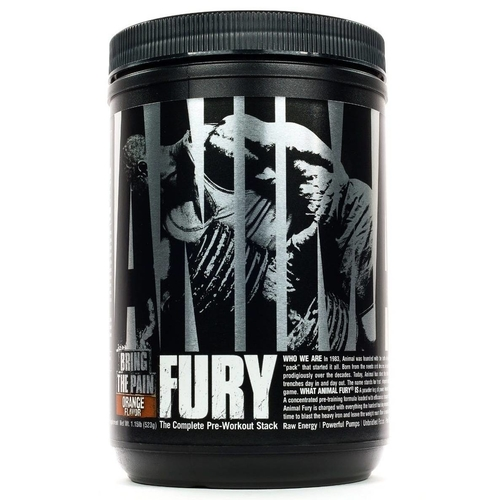 

Предтренировочный бустер Animal Fury 523 г Апельсин