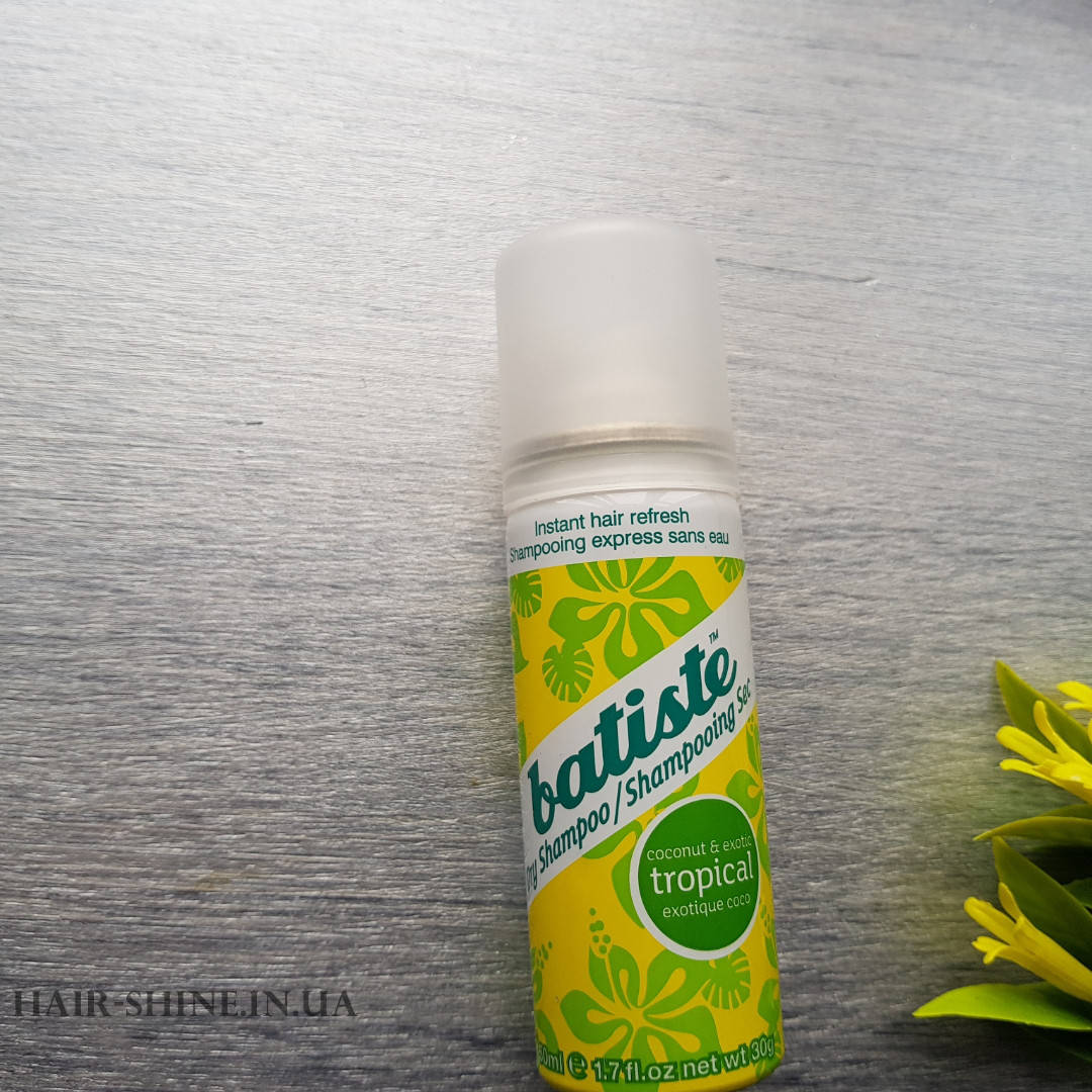

Сухой шампунь Batiste Tropical 50 мл