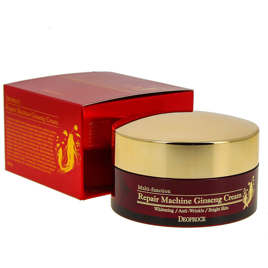 

Крем для лица антивозрастной с женьшенем Deoproce Repair Machine Ginseng Cream 100ml
