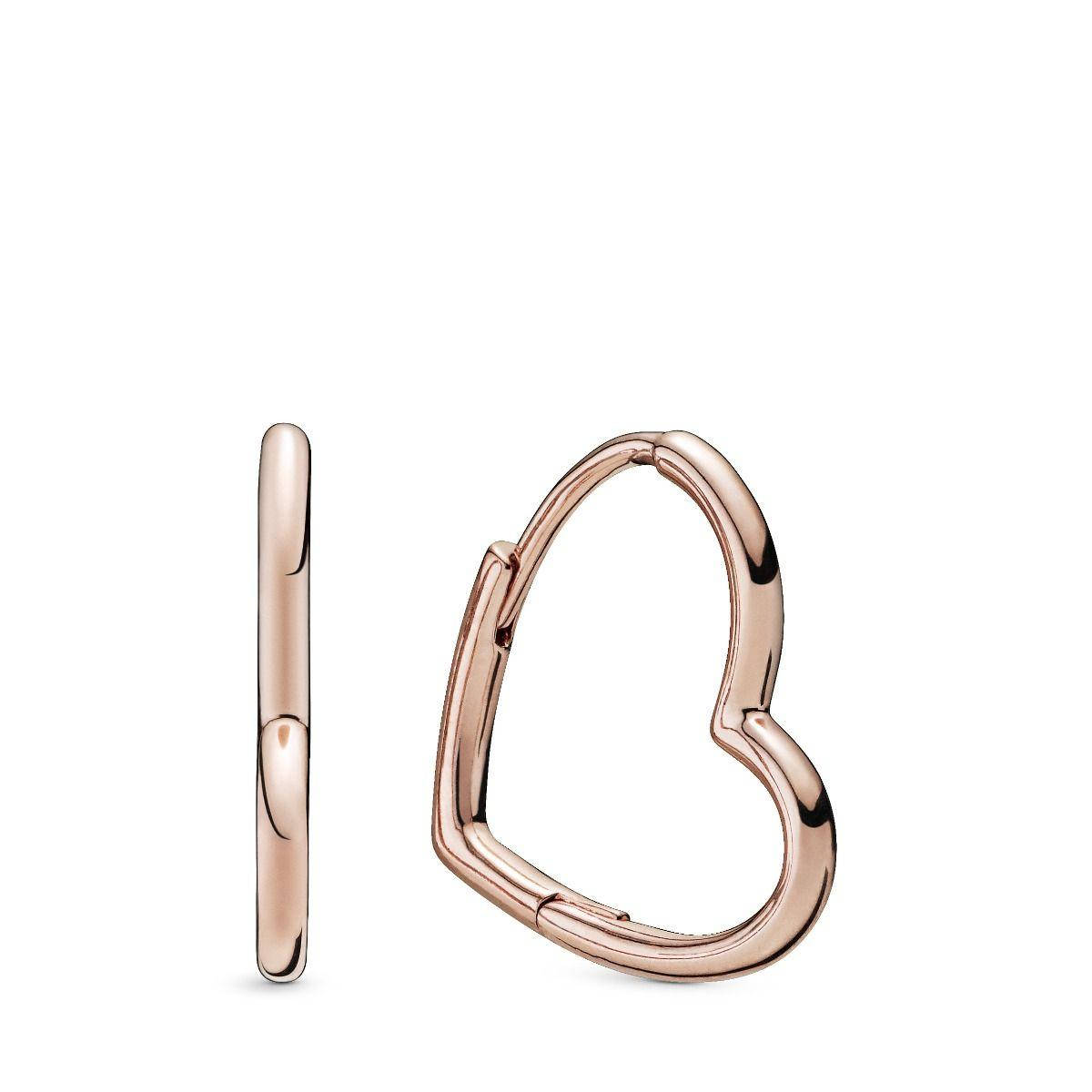 

Серебряные серьги Pandora "Асимметричные сердца" ROSE 288307