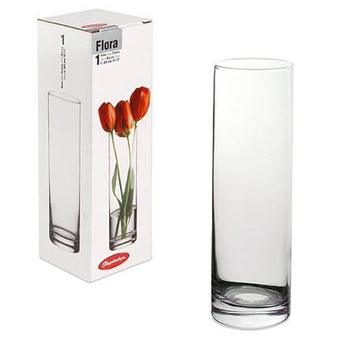 

Ваза стеклянная цилиндр | Flora Pasabahce h-26.5см, Прозрачный