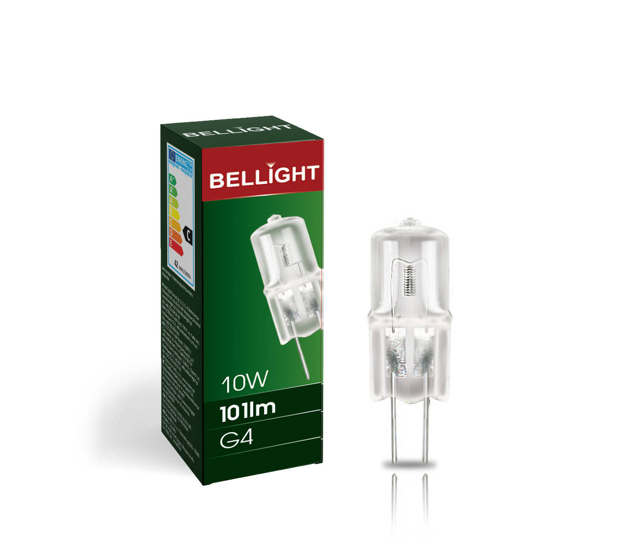 

Галогенная капсульная лампа JC 12V 10W clear