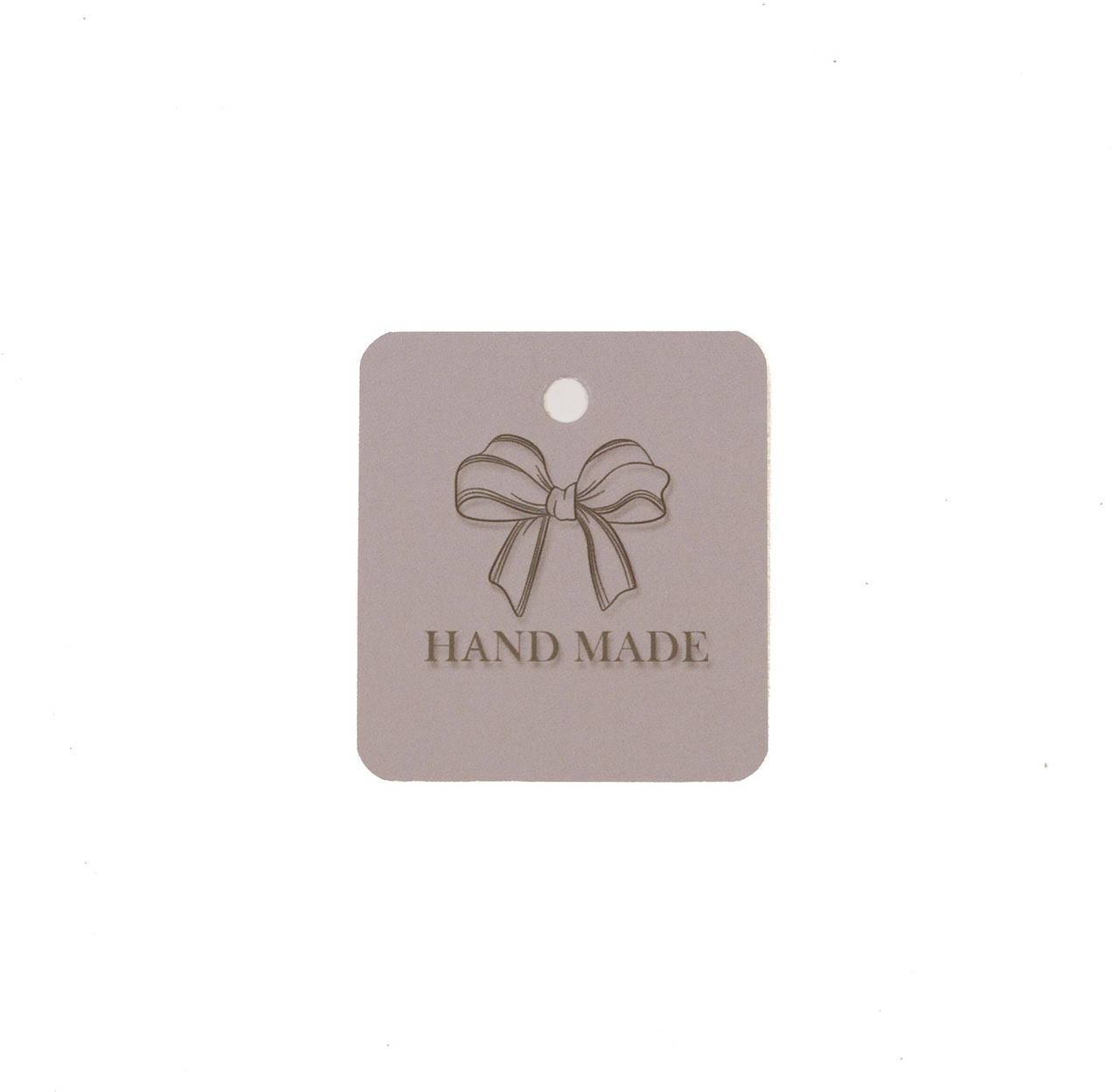 

Бирка "Hand Made" 50*45мм (10шт), Голубой
