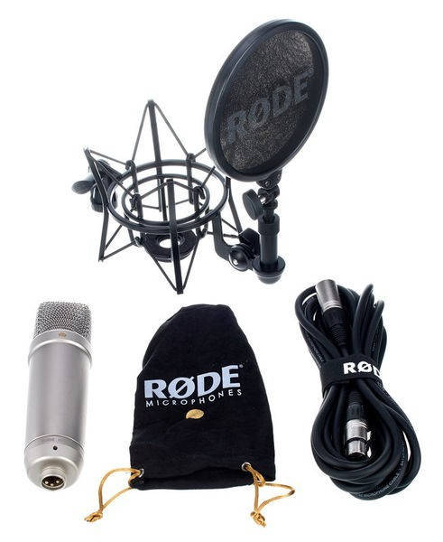 

Конденсаторный микрофон Rode NT1-A Complete Vocal Recording Kit