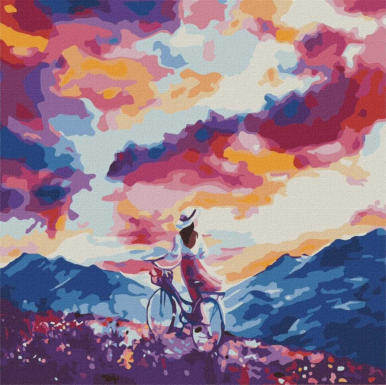 

Картина по номерам. "Подих вітру" KHO2078 40*40см