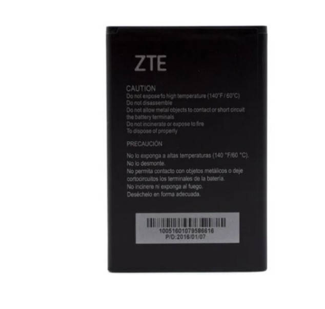 

Аккумулятор ZTE Blade A3 / A5 / A5 Pro / A506 / AF3 T221 / AF8 / T230 / Li3714T42P3H765039 (1400mAh)