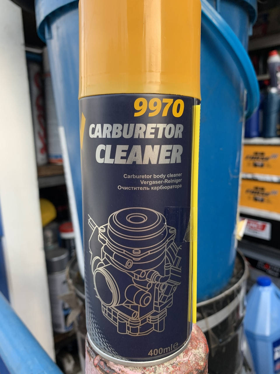 

Очиститель карбюратора Mannol