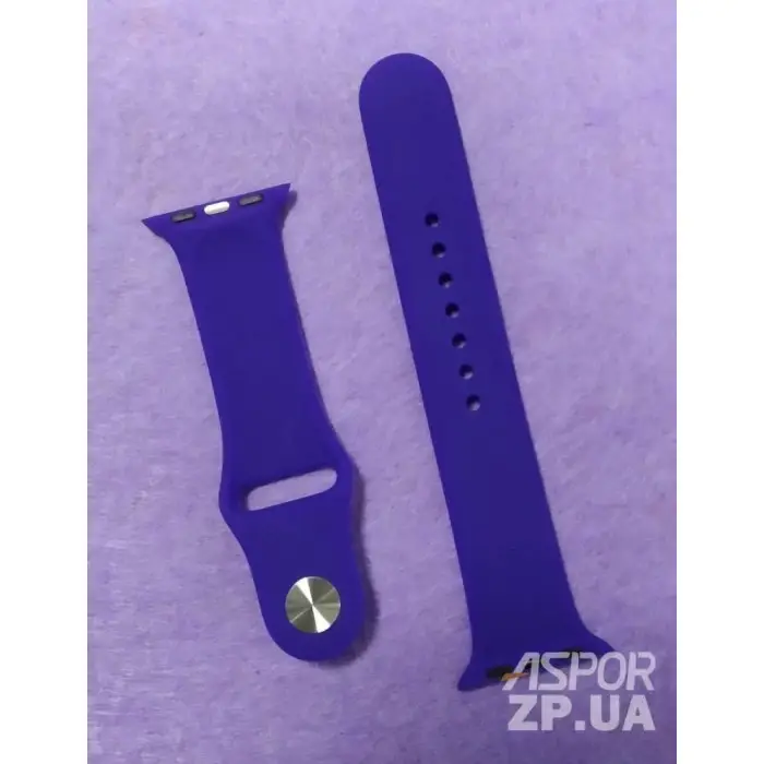

(DL UA) Ремешок Soft Touch для Apple Watch (38/40мм)- №31 фиолетовый