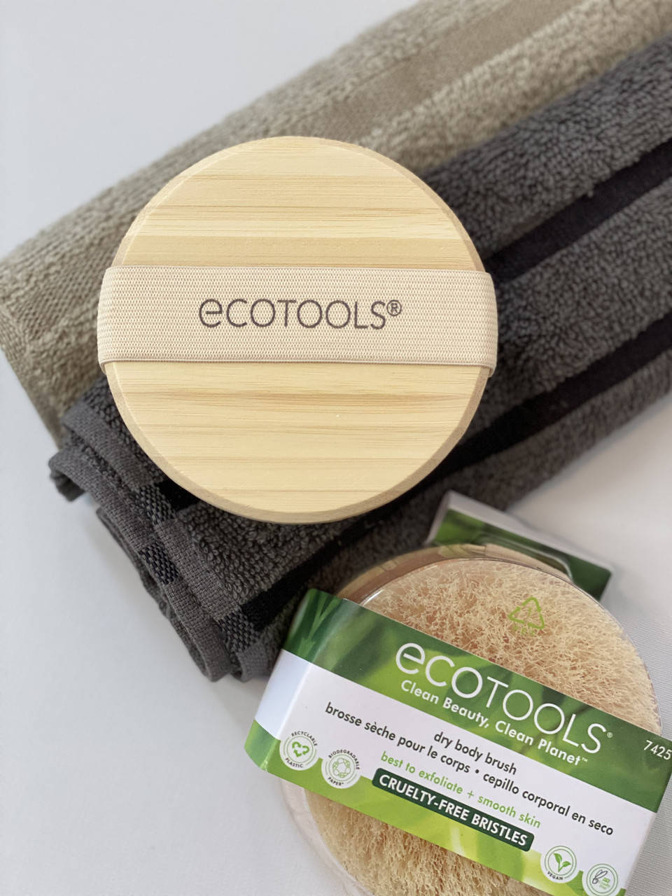 

Щетка для сухого массажа, EcoTools, 1 шт.