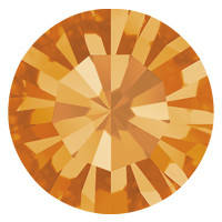 

Пришивные стразы в цапах Preciosa (Чехия) ss20 Sun/серебро, Оранжевый