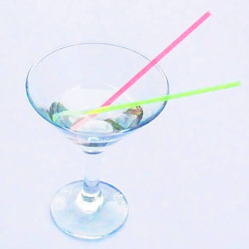 

Трубочка для Мартини Ø4,8x12,5 см. разноцветная 200 шт, Разные цвета