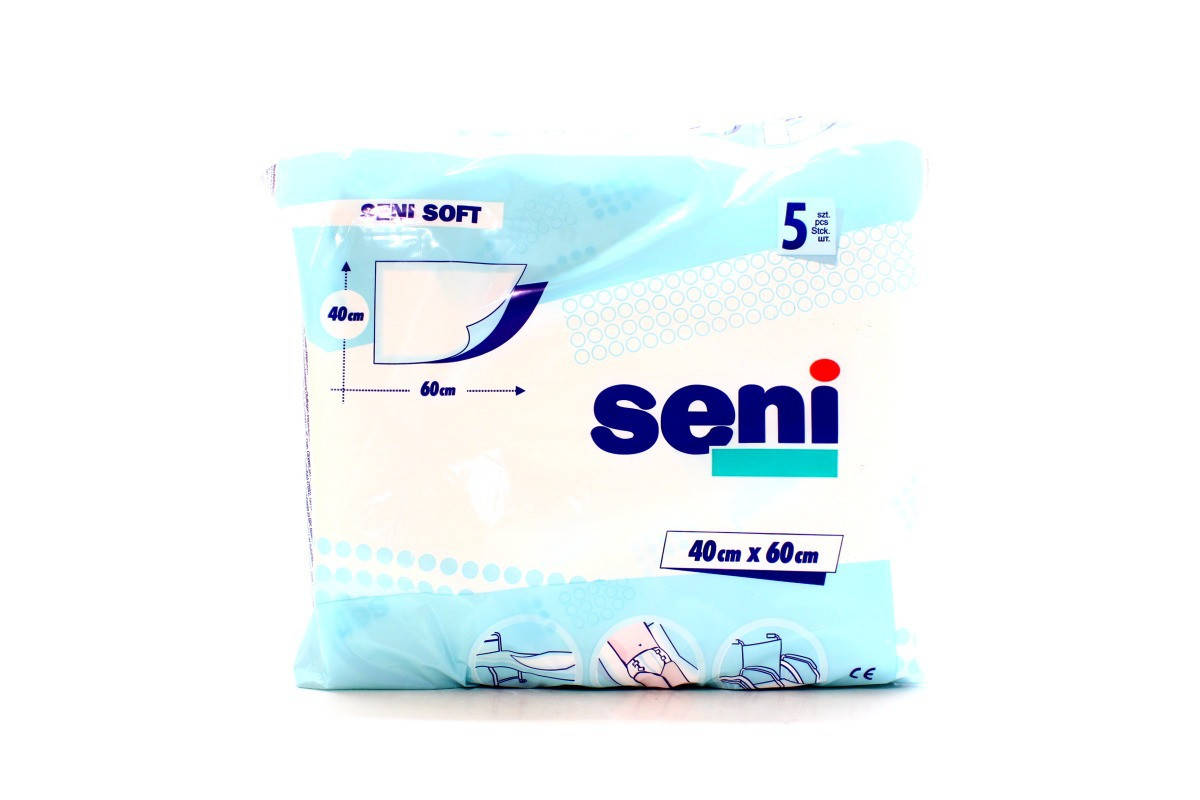 

Пелюшки гіг.д/дітей Seni Soft 40*60 (5шт.)