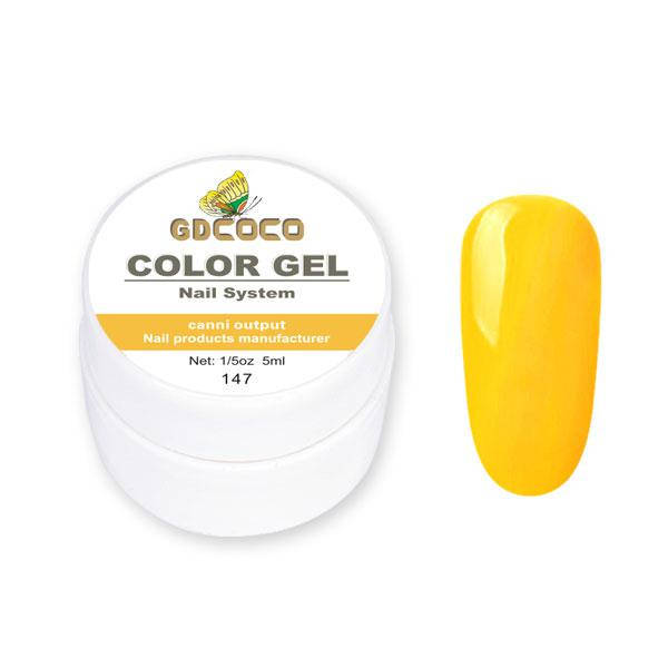 

Гель-краска GDСосо Color Gel 147 Оранжевый 5 ml