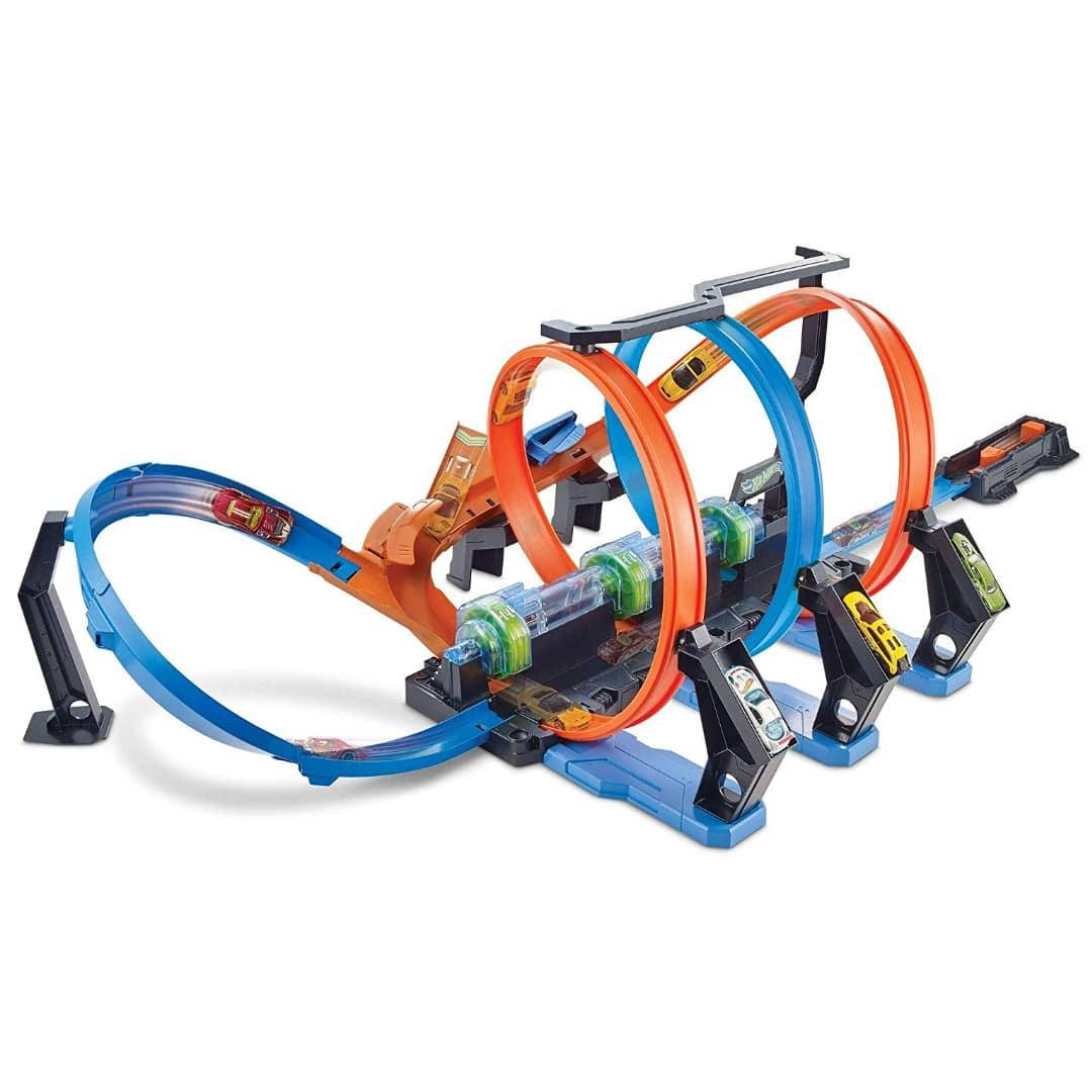 

Трек Хот Вилс Невероятные виражи Hot Wheels Corkscrew Crash Track Set