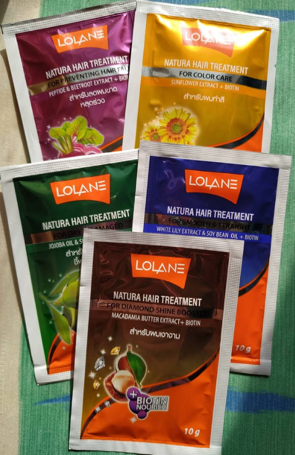 

Лечебные маски для волос от Lolane Natura