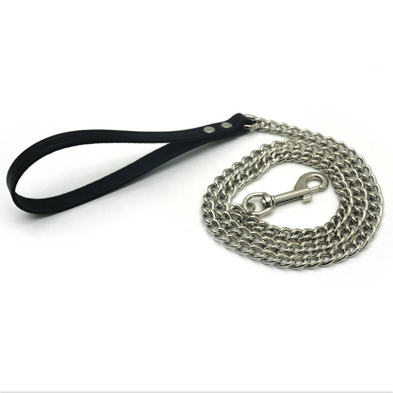 

Поводок-цепь для собак никель ПЛ 3,0 см 120 мм