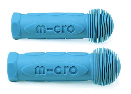 

Резиновые ручки (грипсы) для самоката Micro Maxi / Mini Neon blue (светло-голубой)