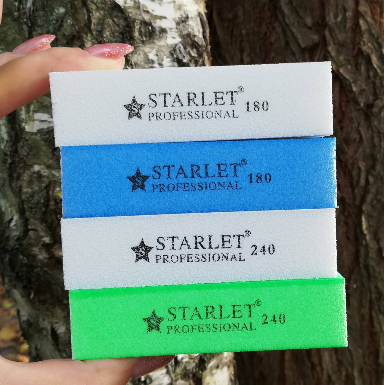 

Баф-брусок Starlet Professional (абразив 180)