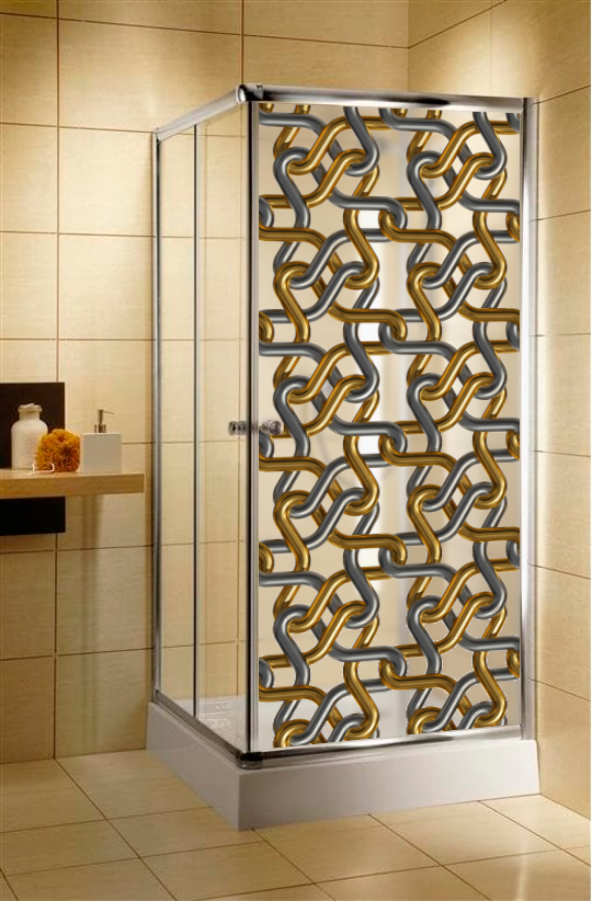 

Матирующая наклейка с имитацией витража ширина 100 и 120 см