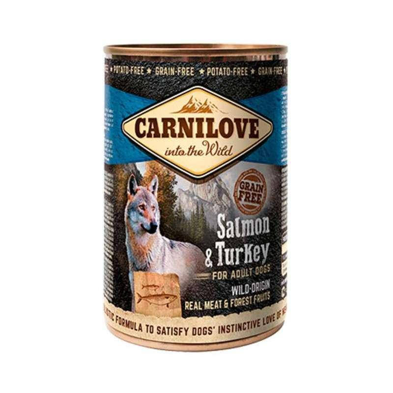 

Carnilove Salmon & Turkey for Adult Dogs 400 г - Консервы для собак с лососем и индейкой для взрослых собак