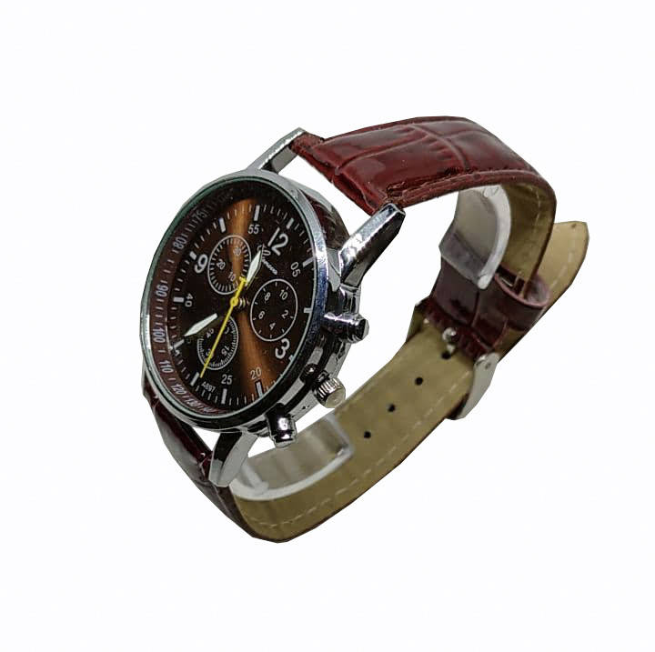 

Часы мужские кварцевые Geneva A697 brown