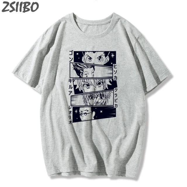 

Футболка серая LOYS Аниме Power Hunter HxH