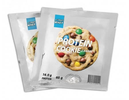 

Печенье протеиновое с M&Ms Craft Whey 60г.