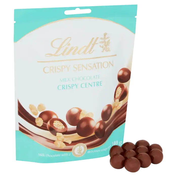 

Рисовые шарики в молочном шоколаде Lindt Sensation Crispy Knusper 140 g