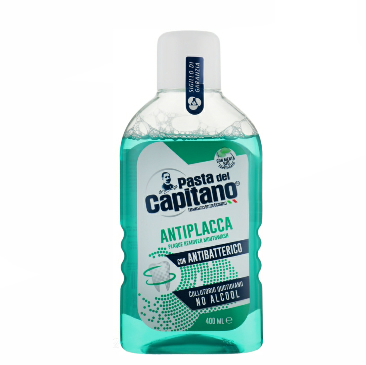 

Ополаскиватель Pasta Del Capitano Antiplacca против зубного налета 400