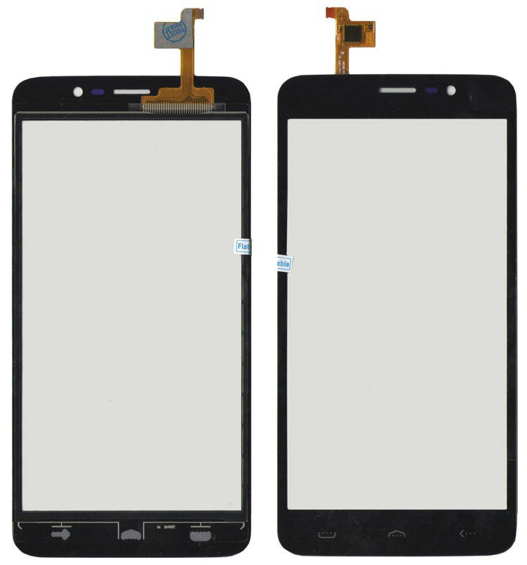 

Сенсор Ergo A555 Universe / HomTom HT27, HT27 Pro Чёрный, Черный