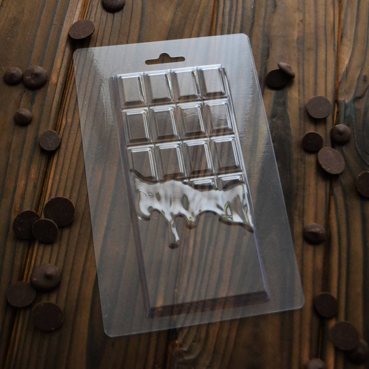 

Форма для заливки шоколада "Плитка горячий шоколад"