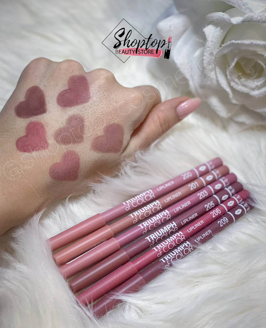

Набор нюдовых карандашей TRIUMPH OF COLOUR 6 шт
