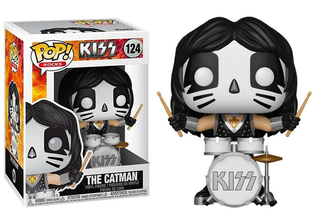 

Фигурка Funko Pop Фанко Поп Питер Крисс KISS The Catman 10 см K TC 124