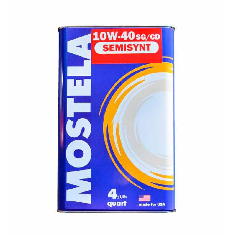 

Масло MOSTELA 10W40 Semisynt SL/CF 4л