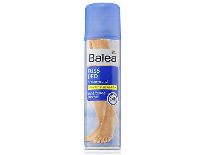 

Дезодорант для ног удаляет неприятные запахи Balea Fuss Deo 200ml
