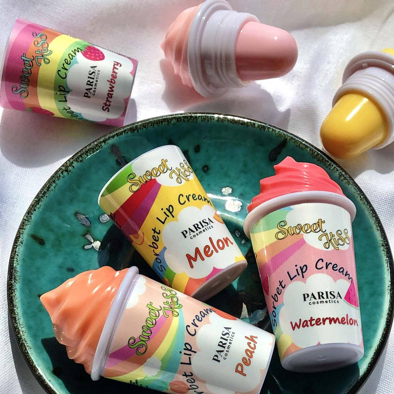 

Бальзам для губ Parisa Мороженое Дыня Parisa cosmetics, Арбуз