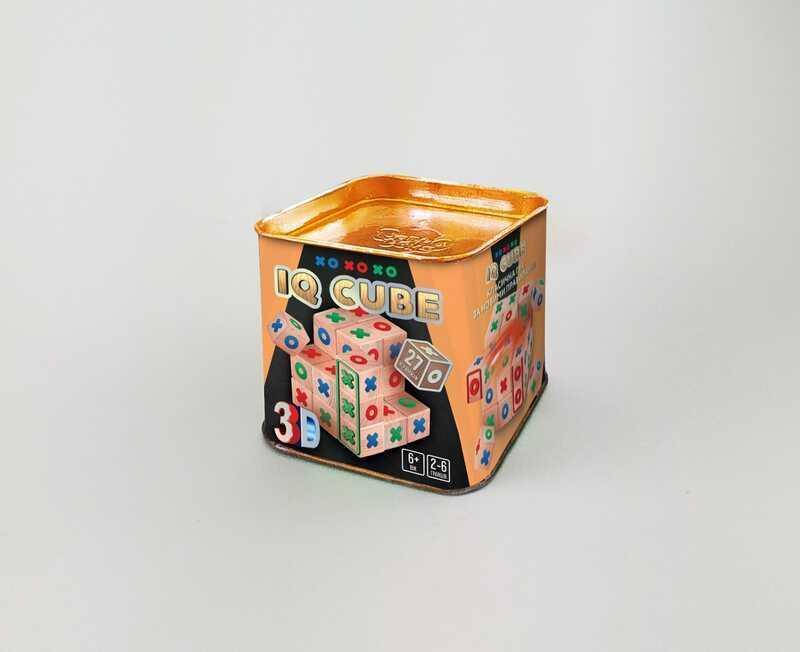 

Гр Настольная игра "IQ Cube" укр G-IQC-01-01U (9) "Danko Toys"