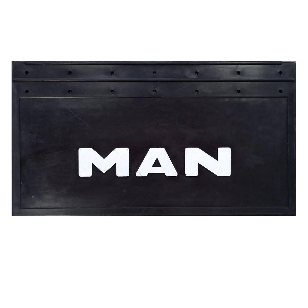 

Брызговик для грузовика MAN рельефная надпись (650*350 мм)