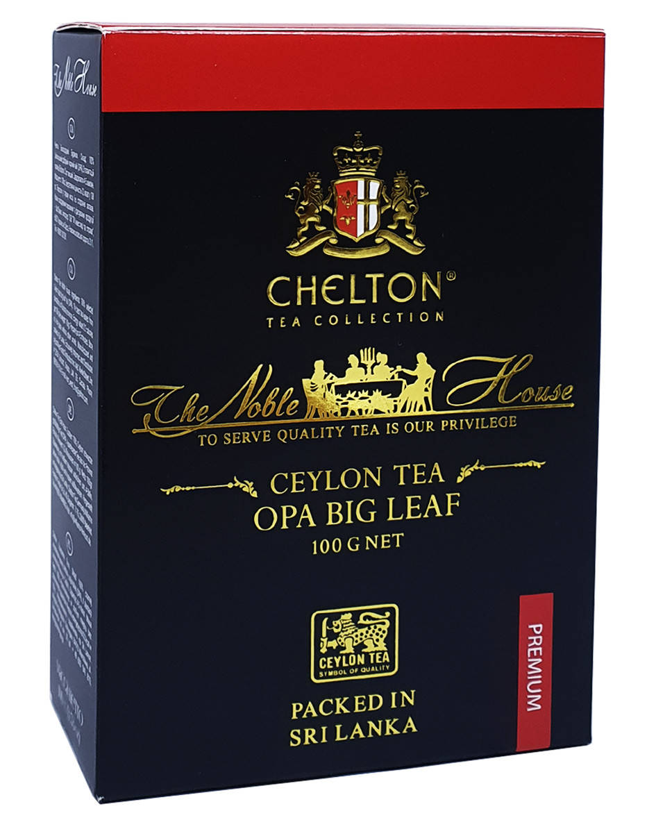 

Чай чорний крупнолистовий Chelton Благородний дім OPA Big Leaf 100 г (53457)