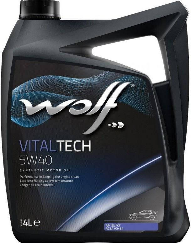 

Моторное масло WOLF VITALTECH 5W40 4л ( 8311192 )